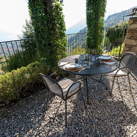 Casa Di Campagna Tony Con Piscina E Vista Lago Граведона Екстериор снимка