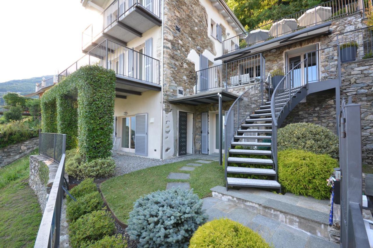 Casa Di Campagna Tony Con Piscina E Vista Lago Граведона Екстериор снимка
